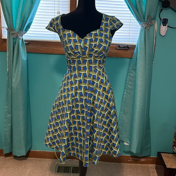 Hanpceirs retro vintage cocktail dress - Picture 2 of 6